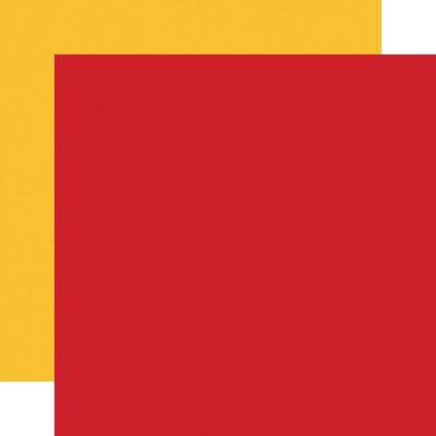 Carta Bella Believe In Magic Cardstock - Red/Yellow